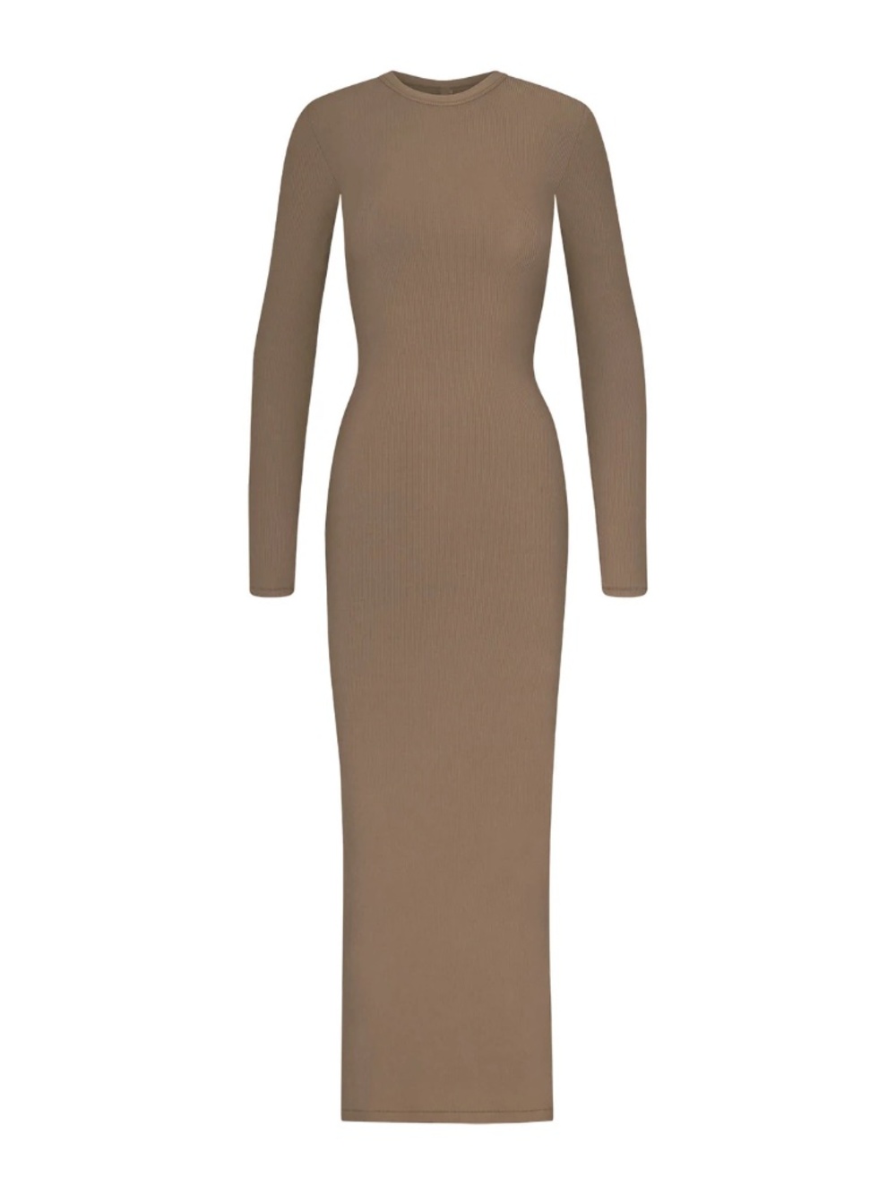 SOFT LOUNGE CREW NECK LONG DRESS | OXIDE